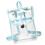 Clear Backpack Stadium Approved Backpack PVC School-Blue Color 1