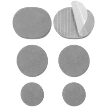 Shoes Uppers Hole Repair Sticker Self Adhesive Mesh Shoes-Gray