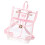Stadium Approved Backpack for Teens Teens See-Pink Color 1