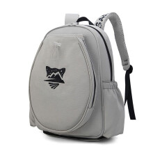 Portable Racquet Carrying Bag Tennis Backpack Outdoor-grey