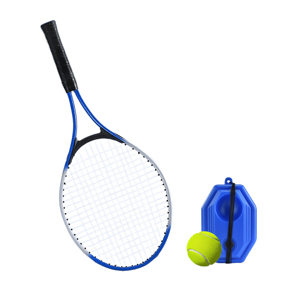 Shockproof Beginner Racquet Portable Tennis-Blue child1 shot-image-OPC-PM5WDMJ-NEW