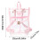Stadium Approved Backpack for Teens Teens See-Pink Color 4