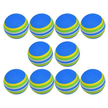 Rainbow Foam Balls Golf Swing Training Golf Training Balls-Blue