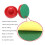 10Pcs 59mm/74mm/94mm Air Hockey Table Felt Pushers Air-59mm 4