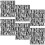 6 Letter Cijfer Stickers Brievenbusnummers Voor Dozen 1