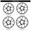 Bicycles Chainring 32/34/36/38T Narrow Wide Chainring-Black 32T 4
