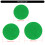 10Pcs 59mm/74mm/94mm Air Hockey Table Felt Pushers Air-59mm 3