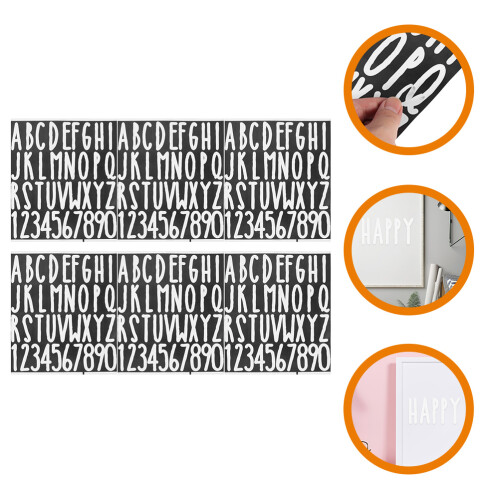 6 Letter Cijfer Stickers Brievenbusnummers Voor Dozen 2
