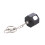 Portable Pool Cue Chalk Holder Case Light Weight Chalk-Black 1