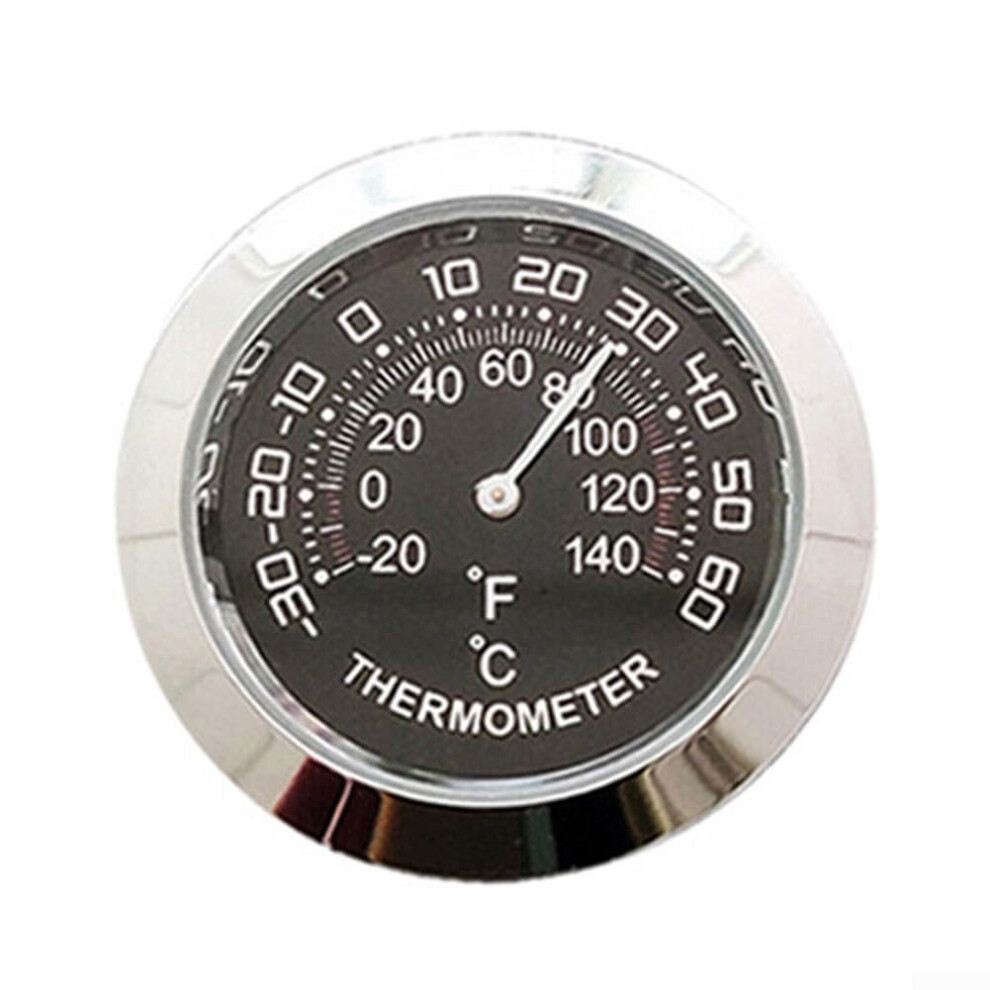 Black Analog Temperature Hygrometer For Indoor Environment Monitoring Thermometer Gauge