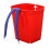 Back Basket With Adjustable Straps For Orchard Harvesting Tasks Red 1