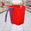 Back Basket With Adjustable Straps For Orchard Harvesting Tasks Red 3