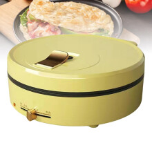 Household Electric Baking Pan, Double-Sided Grill Pan, Non-Stick Coating, Pizza Pancake Grill, Three-Speed Adjustment