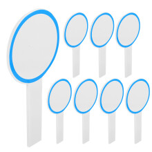 8St Reusable Blaue Löschbare Scoreboard Paddle Für Diy Schreiben