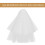 Decoratieve Bruidssluier Trouwsluier Jurkaccessoire Prop 2