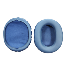Ohrpolster aus Proteinleder – 1 Paar Blue