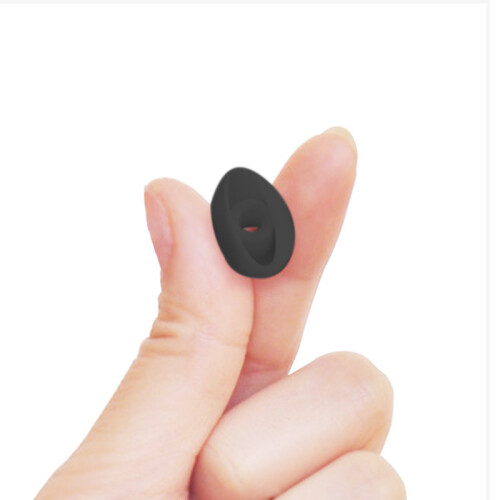 Ear tips ear plugs for 3.8 mm caliber headset Black 1