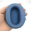 Ohrpolster aus Proteinleder – 1 Paar Blue 3