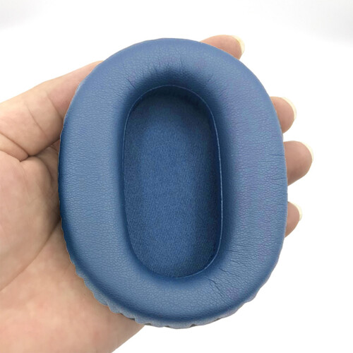 Ohrpolster aus Proteinleder – 1 Paar Blue 2