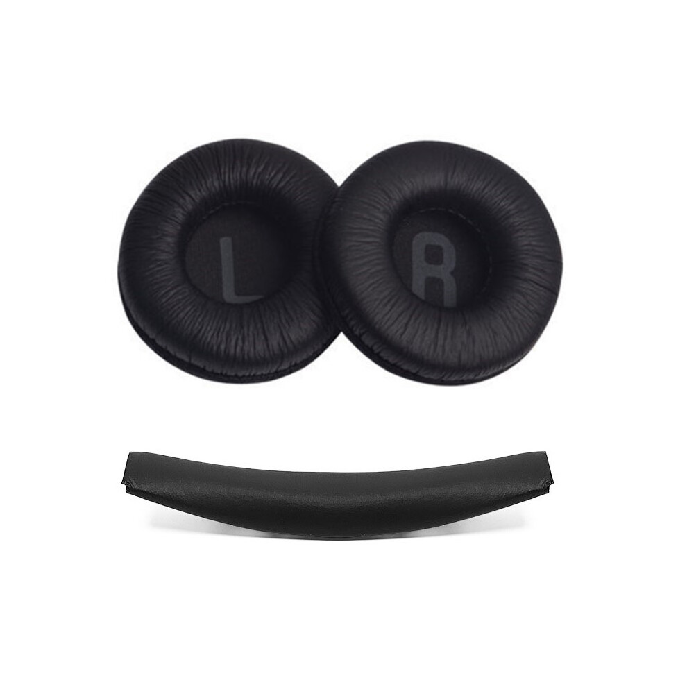 Earpads And Headband Replacement For Jbl T450/T500 Bt, Tune600, 510Bt, Jr300 Black 7314280622719