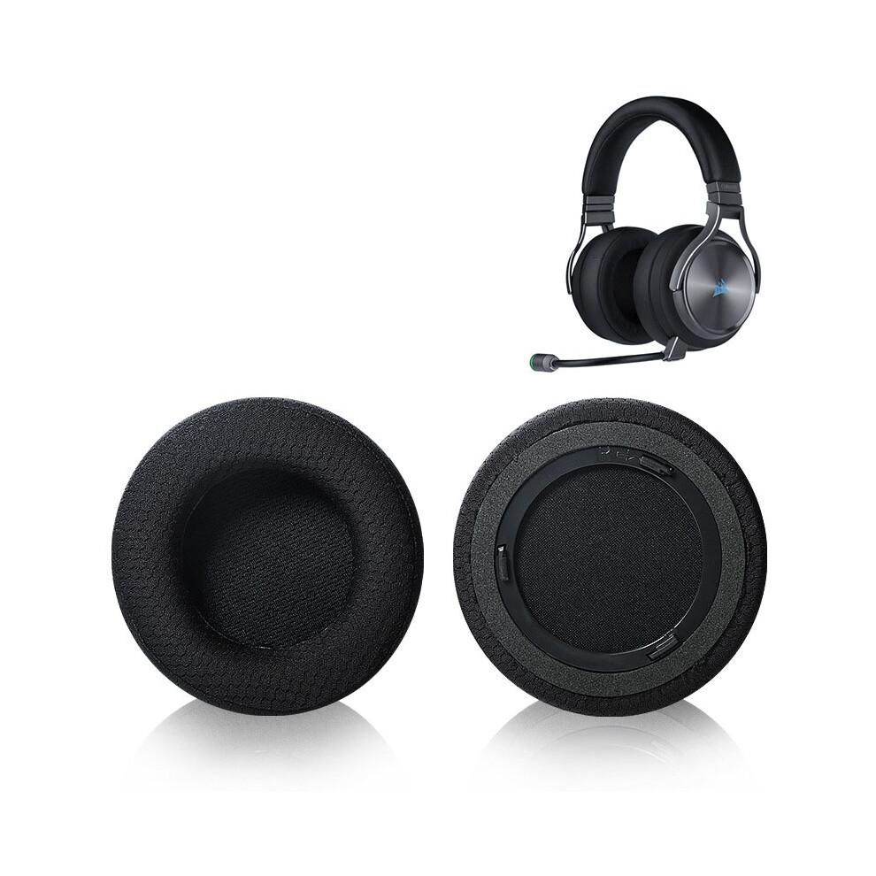 Inf Black Earpads Replacement For Corsair Virtuoso Rgb