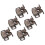 6 Kugel Türstopper Garderobe Schnalle Baby 1