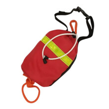 Water Rescue Launch Bag With Rope Floating Safety Line For River Rafting Or Kayaking Quick Deployment High Visibility