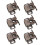 6 Kugel Türstopper Garderobe Schnalle Baby 6
