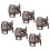 6 Kugel Türstopper Garderobe Schnalle Baby 9