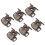 6 Kugel Türstopper Garderobe Schnalle Baby 10