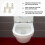4Set Universal Toilettensitz- -Kit Für Einfache Montage 8
