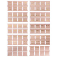 Bible Book Notes Tabs 1 Set 1,5 X 1,4 X 0,04 Zoll