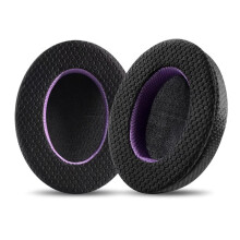 Replacement Earpads for Sony WH-XB910N Headphones - Black Purple