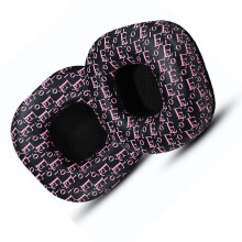Ersatz-Ohrpolster für Marshall Major Kopfhörer Black+Pink