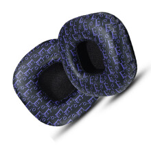 Ersatz-Ohrpolster für Marshall Major Kopfhörer Black + Purple