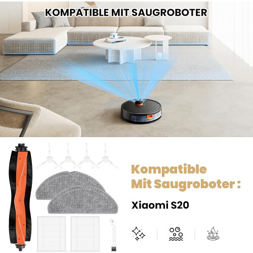 Xiaomi S20 Saugroboter Ersatzteil-Kit 1