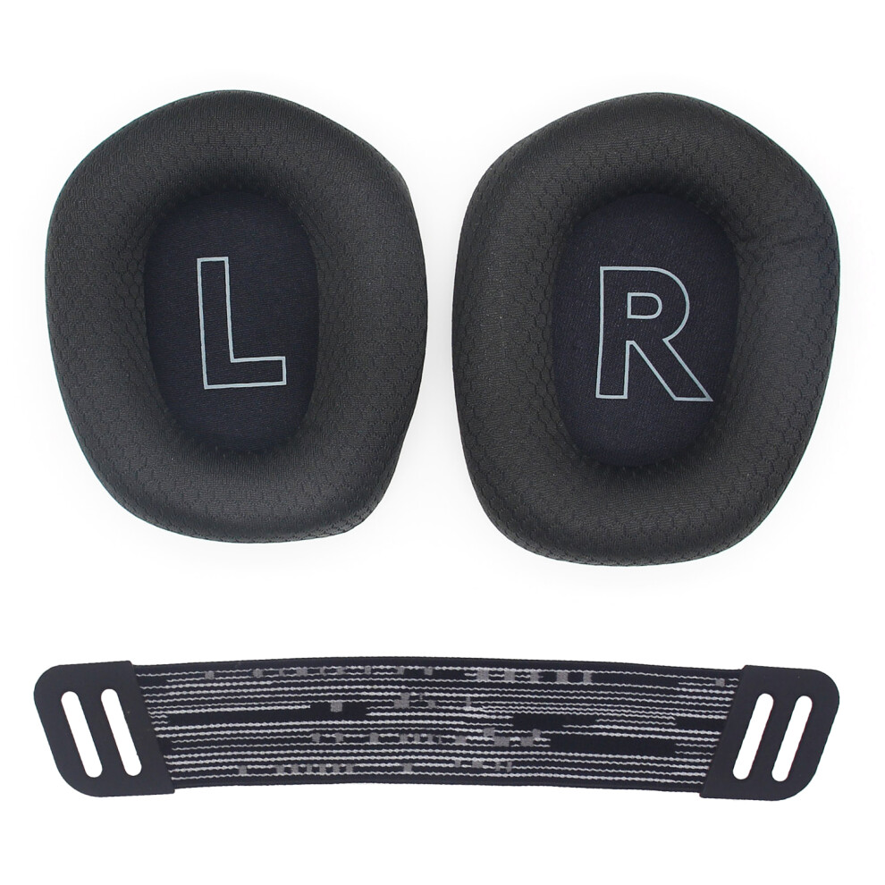 Replacement Ear Pads And Headband For Logitech G733 Black 7314280730612