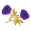 Clothing Patch Bügel Applikation Pailletten 2 Stk 9