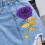 Clothing Patch Bügel Applikation Pailletten 2 Stk 4