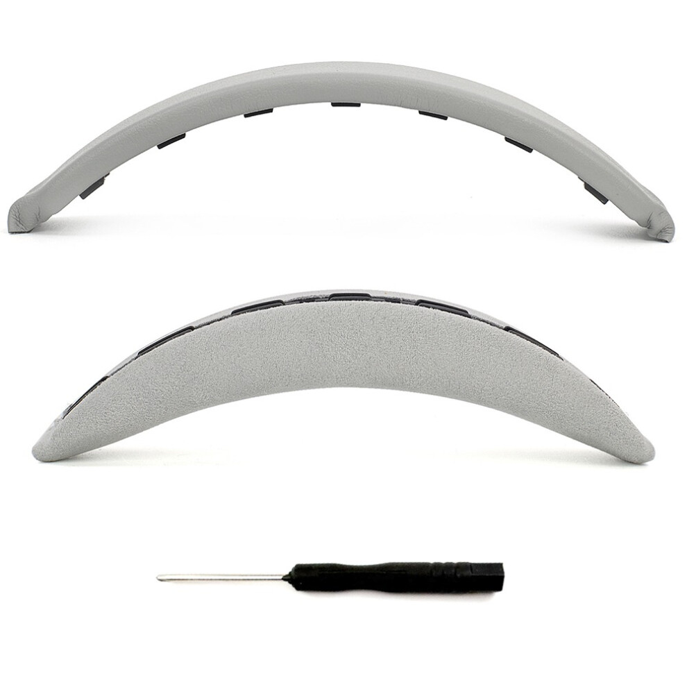 2-Pack Replacement Headband Cushion Pad Compatible With Bose Qc35, Qc35ii, Qc45, Qc Se Headphones Grey 7314281197124