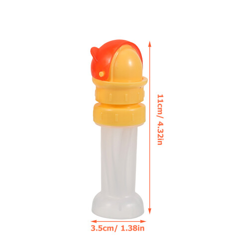2Pcs Portable Red Bottle Pourer Caps Material 2