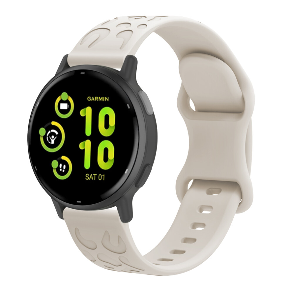 18Mm Silicone Watch Strap For Garmin Forerunner 265S, Fossil Gen6, Huawei Honor Gold 7314280640409
