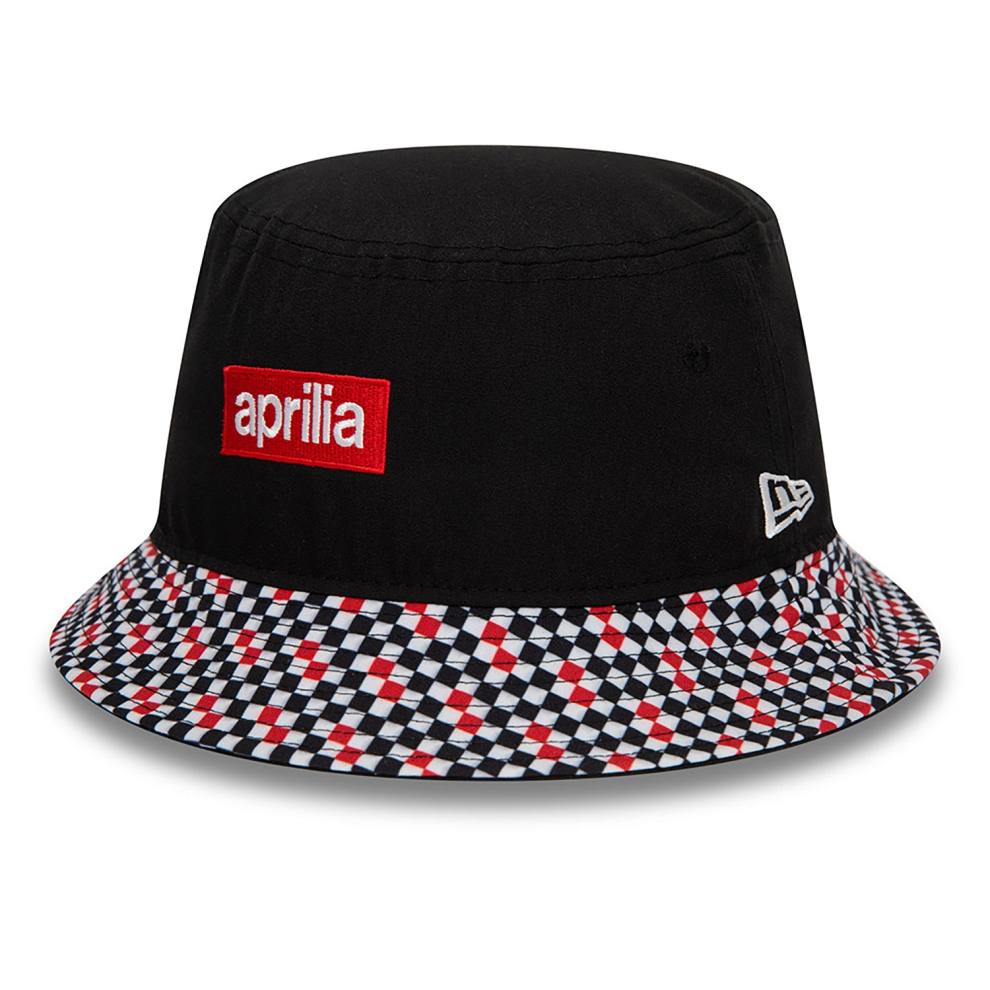 New Era (M) Asprilia Racing Bucket Hat F1 Hat - New Black