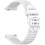 Silikon-Uhrenarmband für COROS PACE 3 White 4