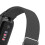 Fitbit Inspire 3 Nylon-Armband Black 3