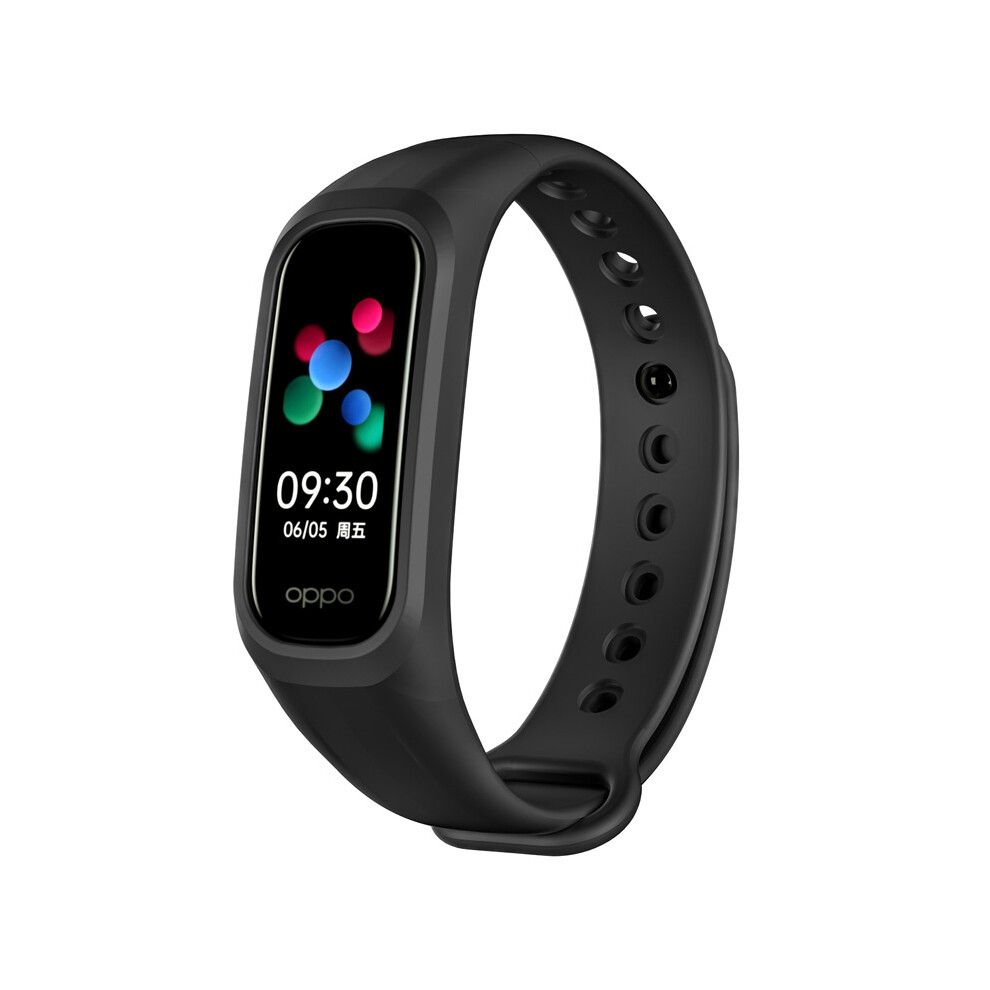 Silicone Watch Strap For Oppo Band / Oneplus Band Black 7314280686810
