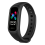 Silikone urrem til Oppo Band / OnePlus Band Black 2