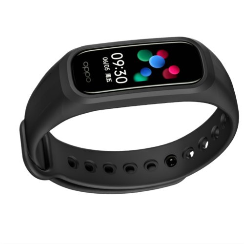 Silikone urrem til Oppo Band / OnePlus Band Black 2