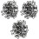 600 Kinder Haargummis Haaraccessoires 4