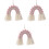 3 Gewebtes Anhänger Hängendes Ornament Wohnaccessoire 3